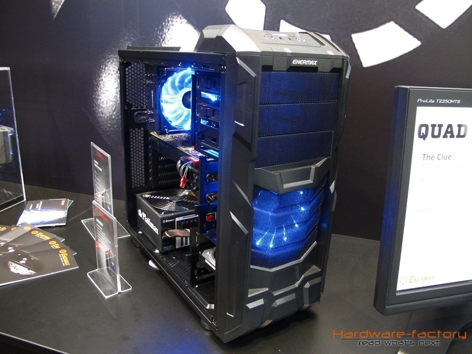 Das Enermax Coenus bietet Gaming-Optik und einen 200 mm Frontlüfter zum Einsteiegerpreis...
