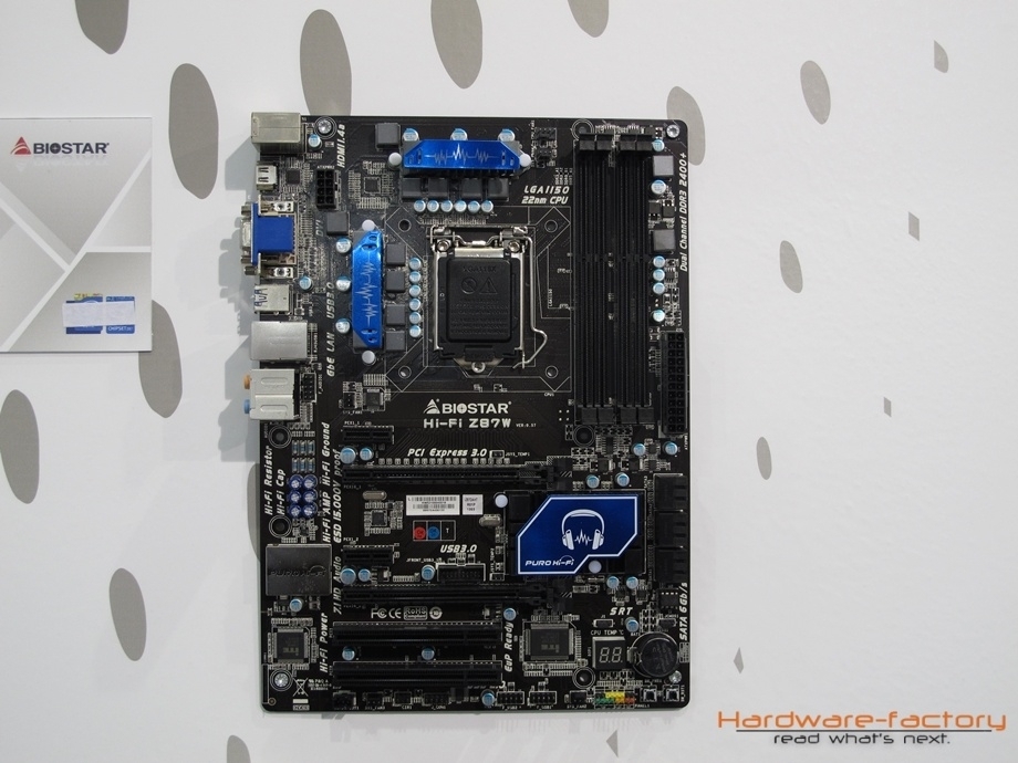 Eine Nummer kleiner: Das Biostar Hi-Fi Z87W
