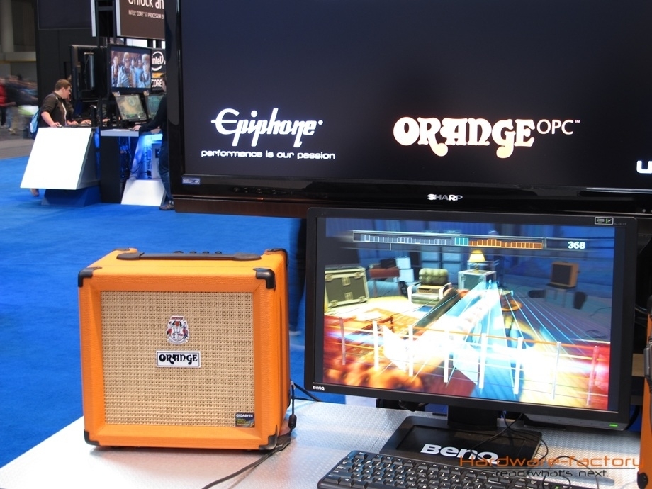 Die Mini-Verstärker aus dem Hause Orange machten ordentlich Druck